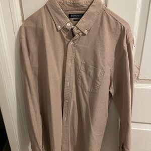 Bonobos Tan Casual Button Down Shirt
